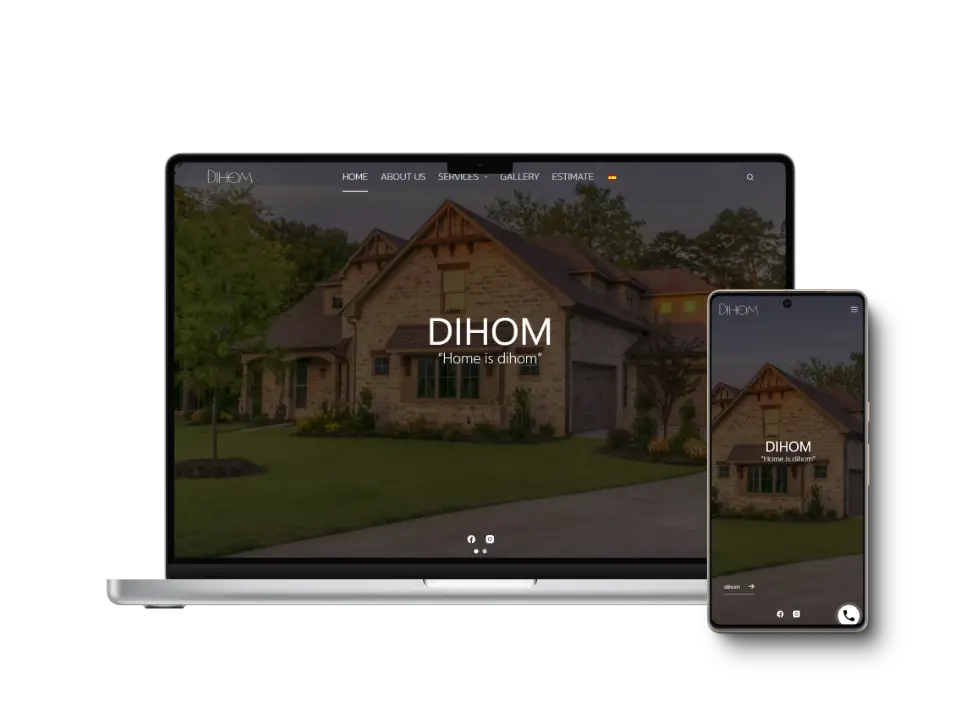 Sitio Web de Dihom oficial