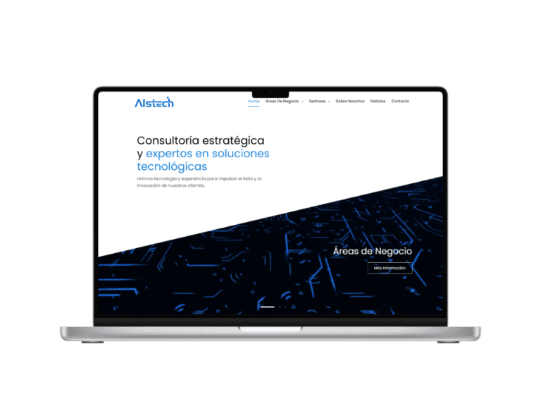 Sitio web de Alstech