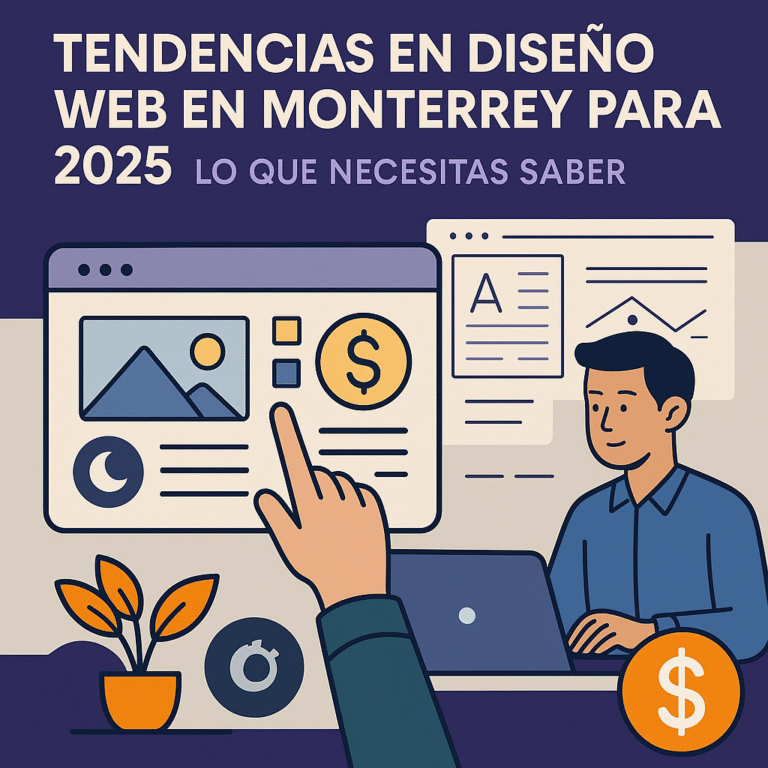tendencias de diseño web en monterrey 2025