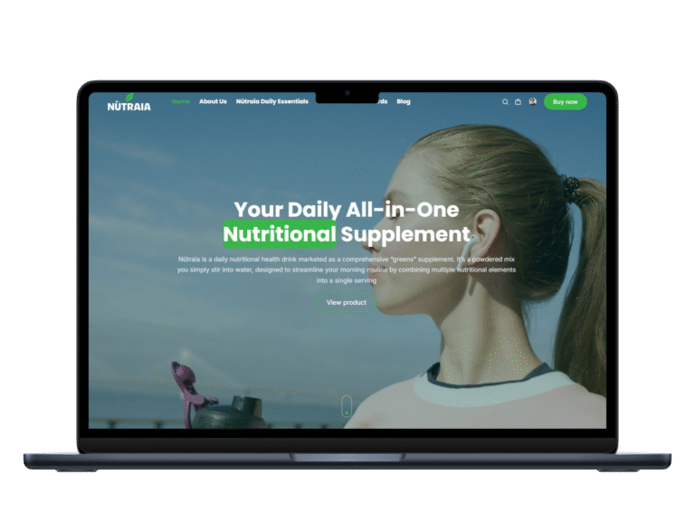 Ecommerce de Nutraia