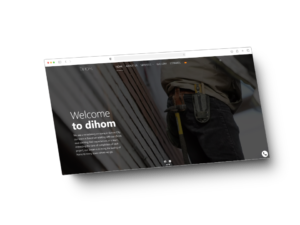 Pagina web premium de dihom