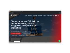 Pagina web de American Energy MX